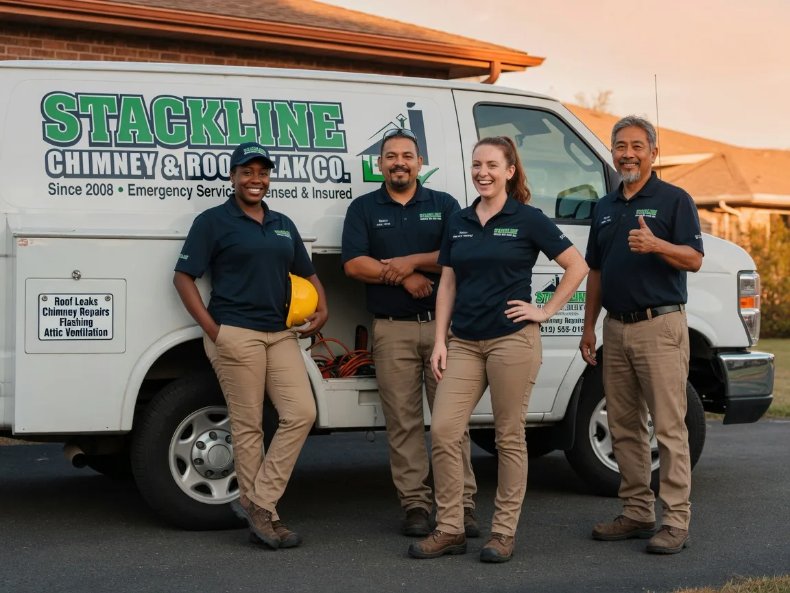Chimney flashing repair company in Hamill, SD